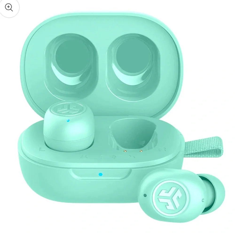 JLab Wireless Earbuds in Teal Mint